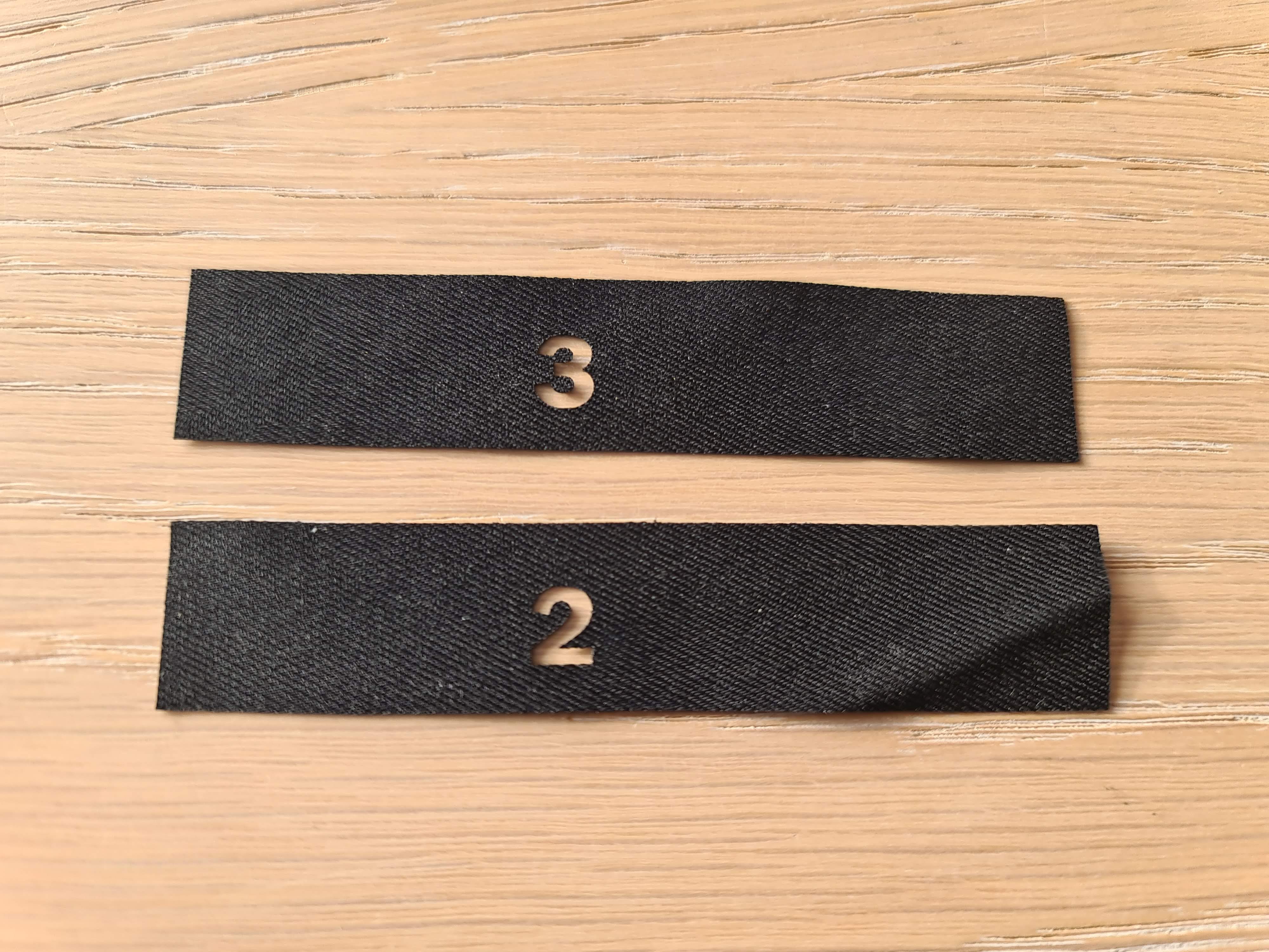 Découpe de textile au laser
