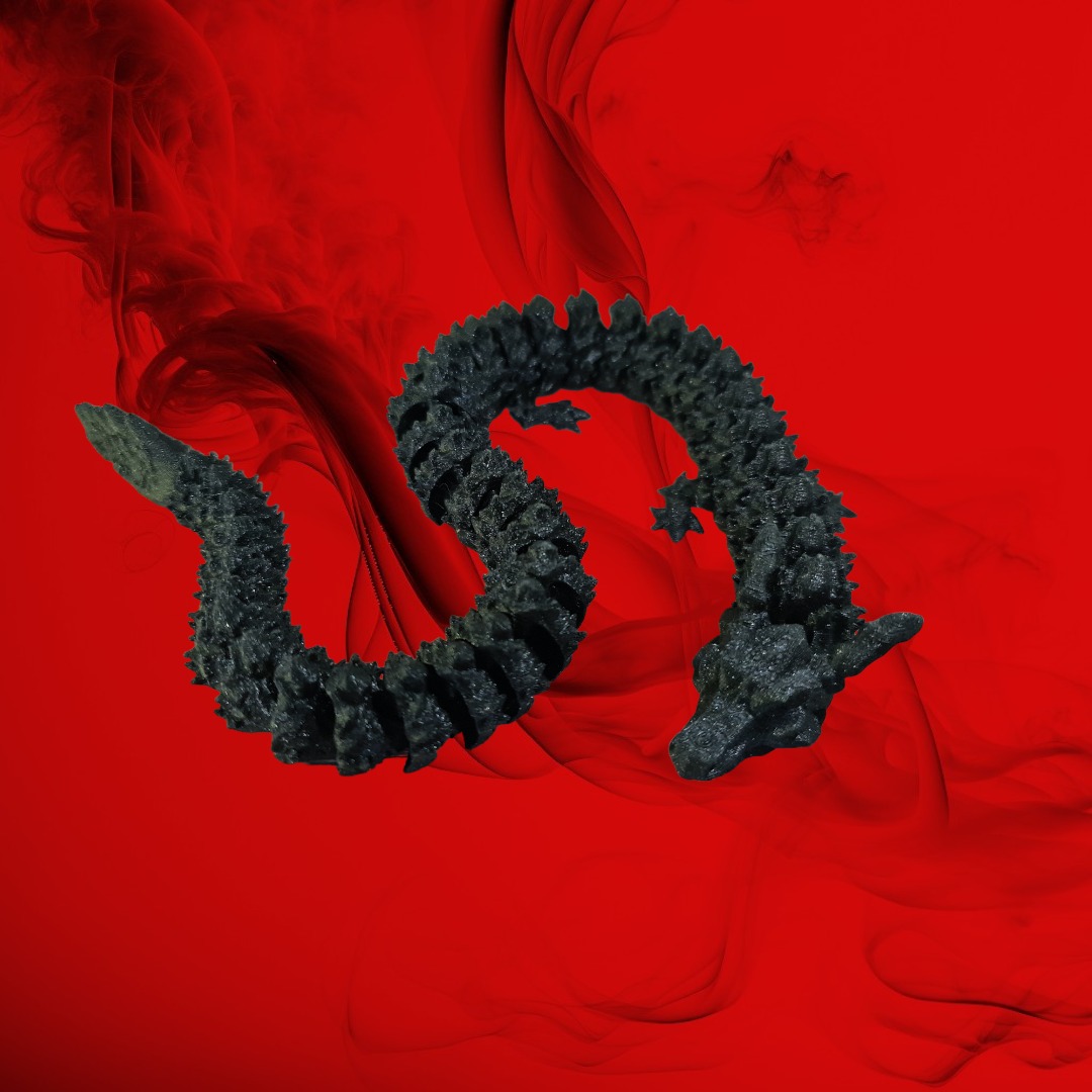 Dragon articulé imprimé en 3D